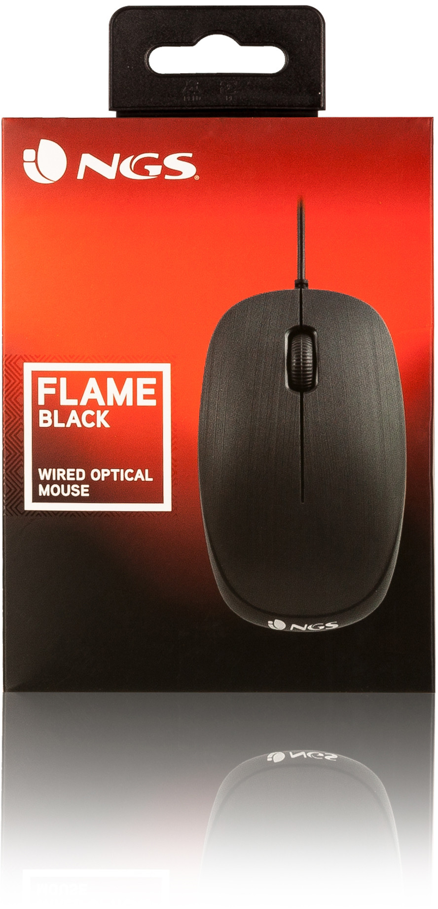Souris filaire NGS Flame Noire (FLAME)