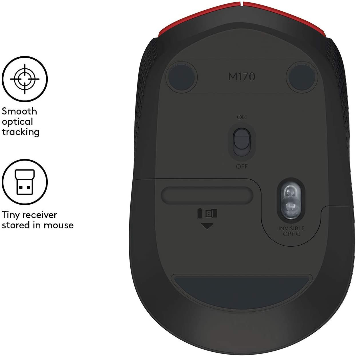 Souris sans fil Logitech M171 (910-004641)