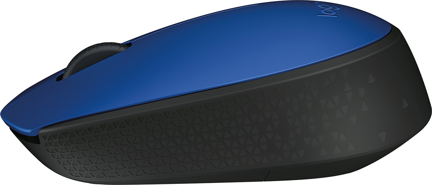 Souris sans fil Logitech M171 Bleu Noir (910-004640)