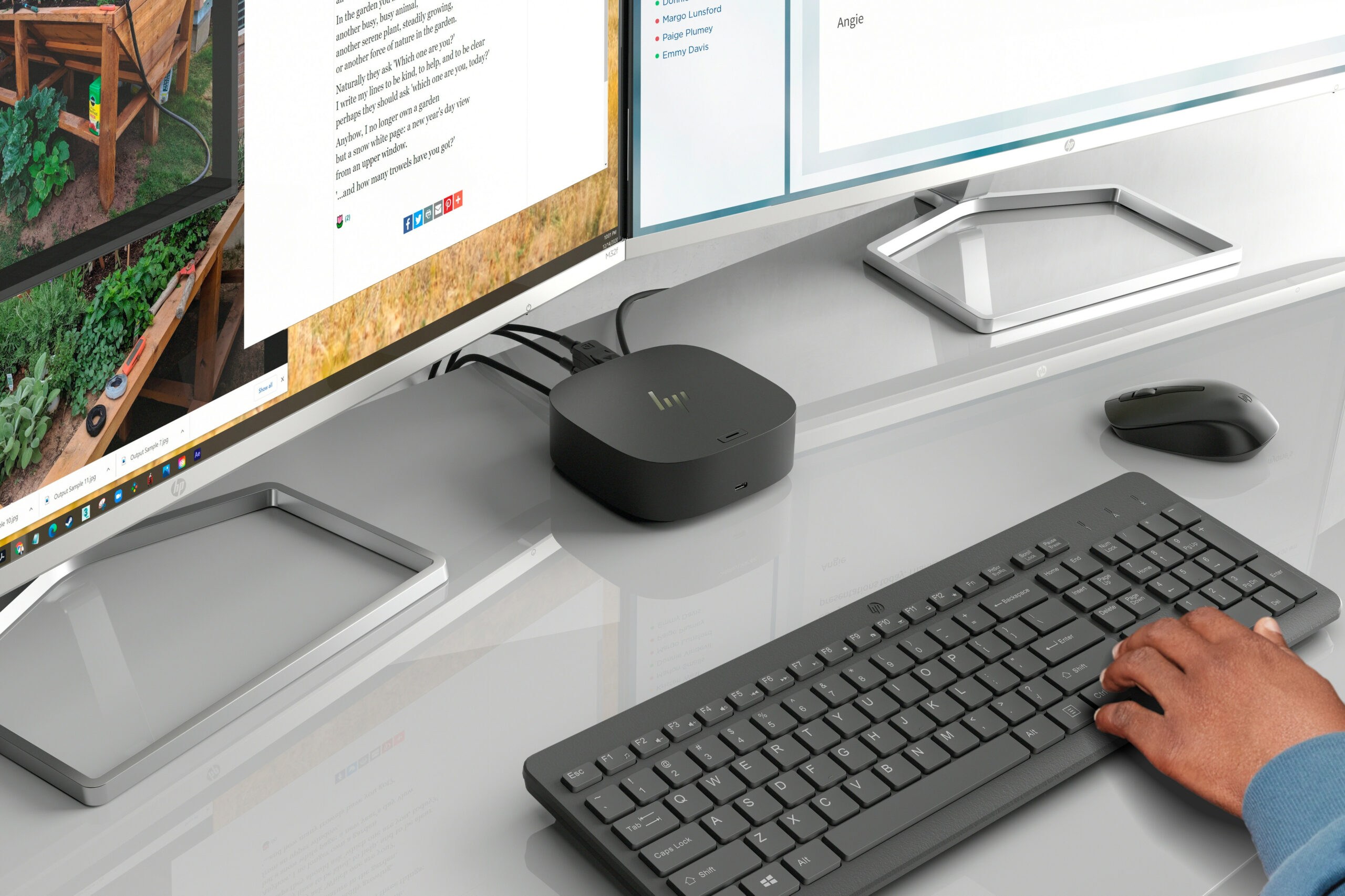 HP Ensemble combiné clavier et souris sans fil 330 Ensemble combiné clavier et souris sans fil HP 330 (2V9E6AA)