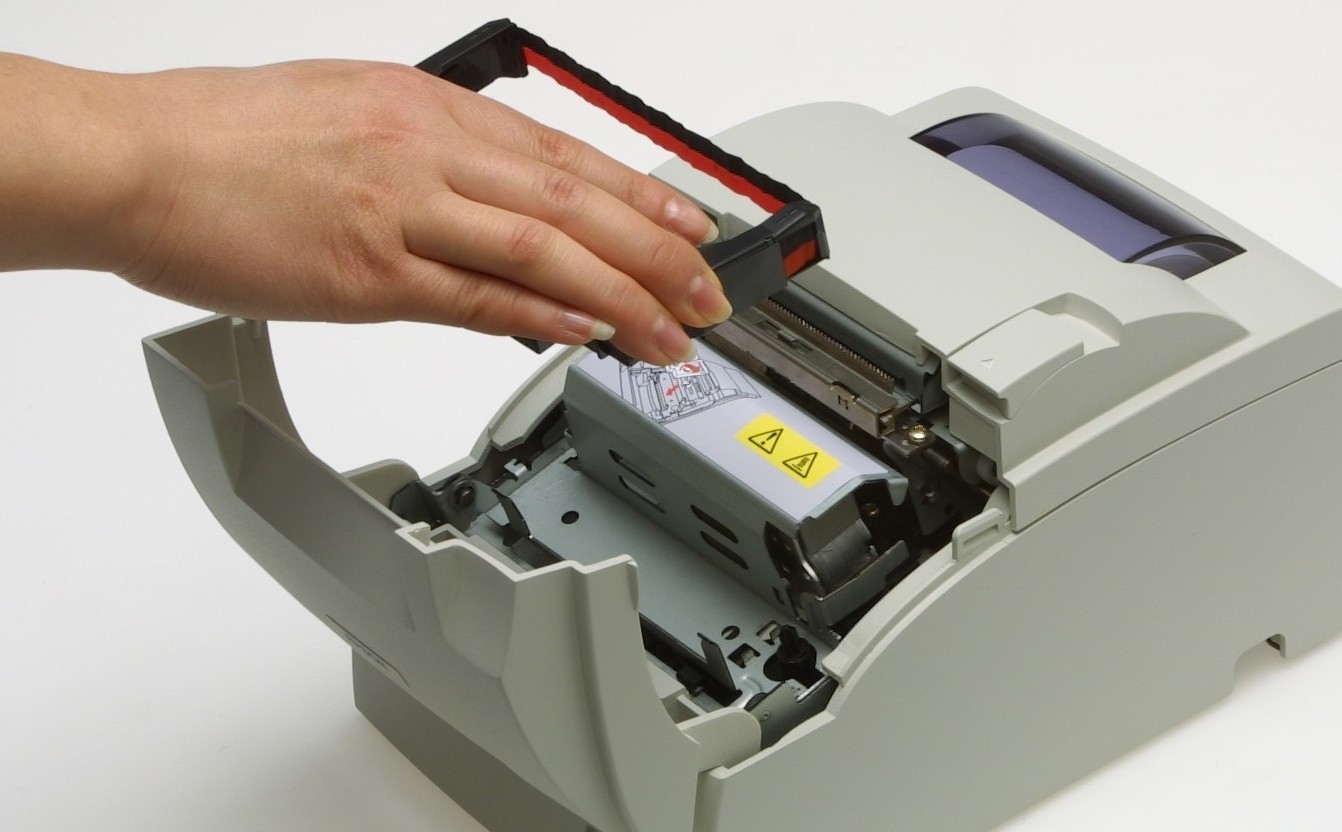 Imprimante ticket à impact Epson TM-U220B USB noire (avec alim - sans cordon secteur)
