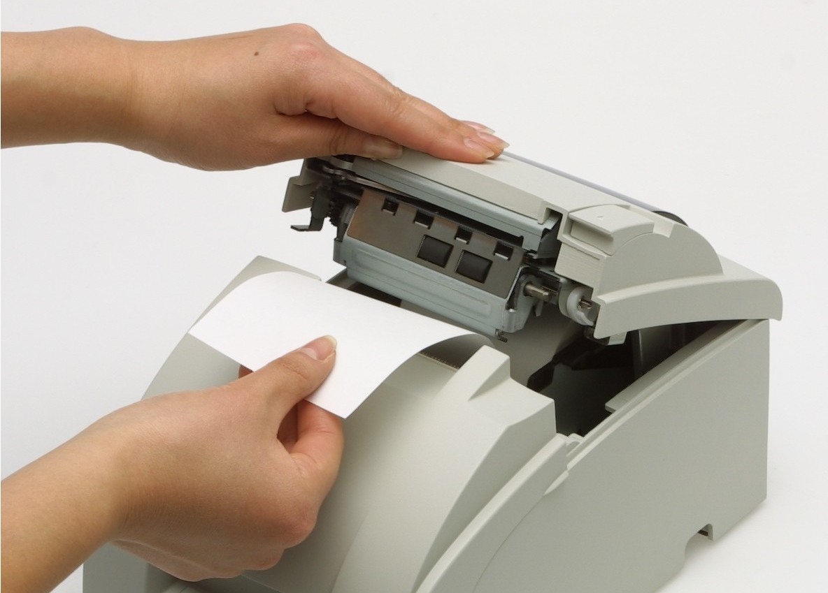 Imprimante ticket à impact Epson TM-U220B USB noire (avec alim - sans cordon secteur)