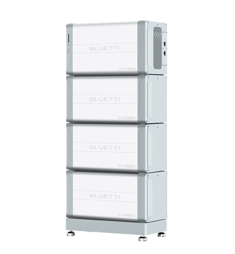 Bluetti Système de stockage d'énergie EP600 + 3 B500 + Base (EP600-EU-WH-BL-00)