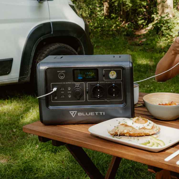 Station d'Alimentation Portable BLUETTI PowerOak EB70 | 1000W, 716Wh (EB70-EU-GY-BL-00)