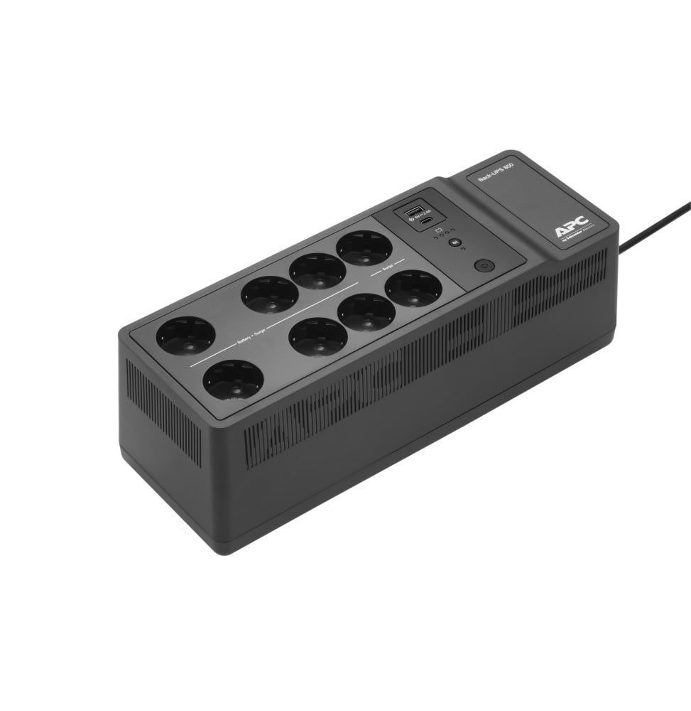 ONDULEUR OFF-LINE APC BE850G2-GR - 520 W / 850 VA - 8 PRISES FR + USB