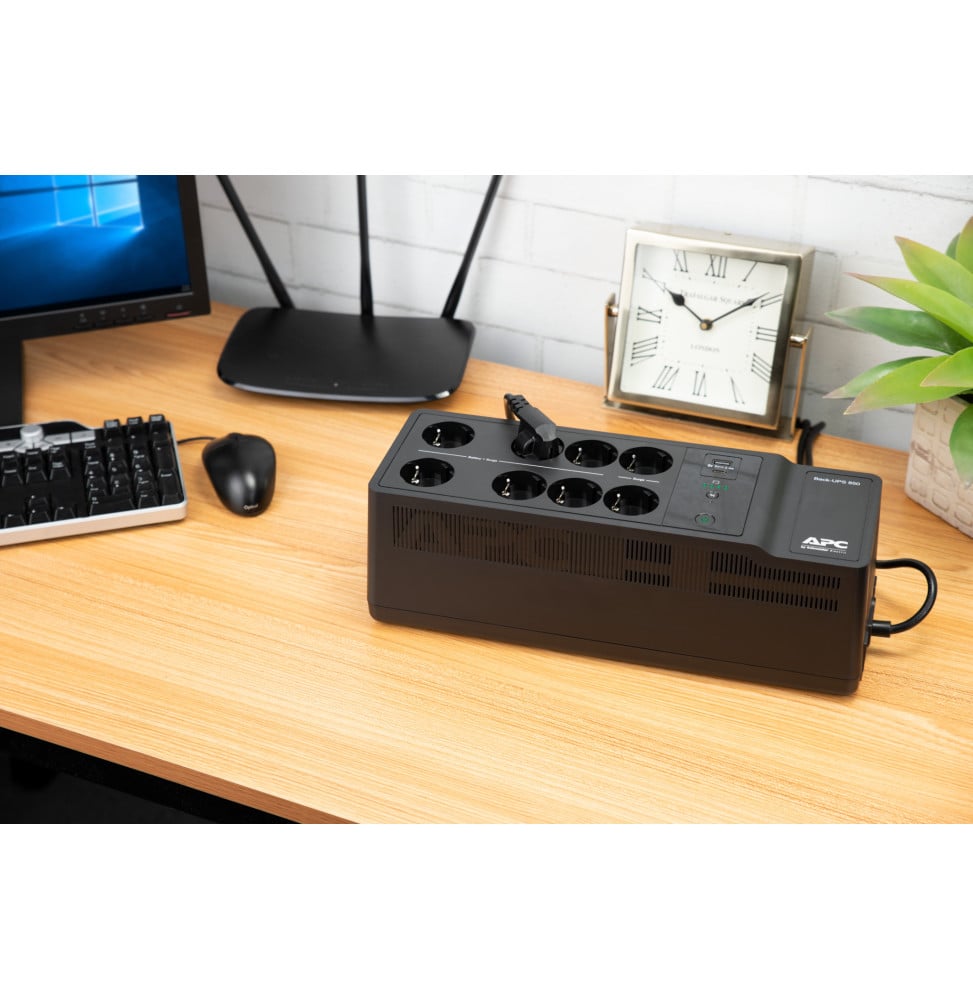 ONDULEUR OFF-LINE APC BE850G2-GR - 520 W / 850 VA - 8 PRISES FR + USB