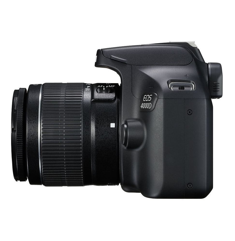 APPAREIL PHOTO REFLEX CANON EOS 4000D + OBJECTIF EF-S 18-55MM III (3011C003AA)