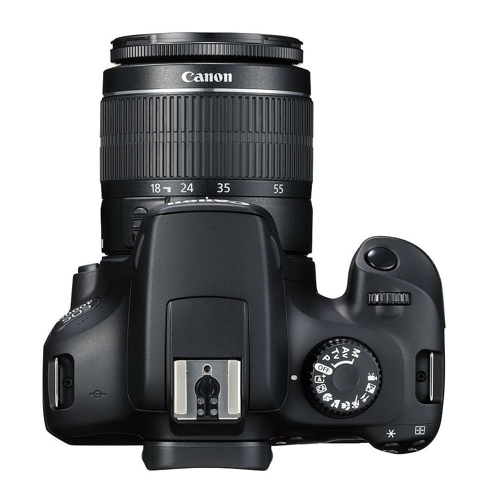 APPAREIL PHOTO REFLEX CANON EOS 4000D + OBJECTIF EF-S 18-55MM III (3011C003AA)