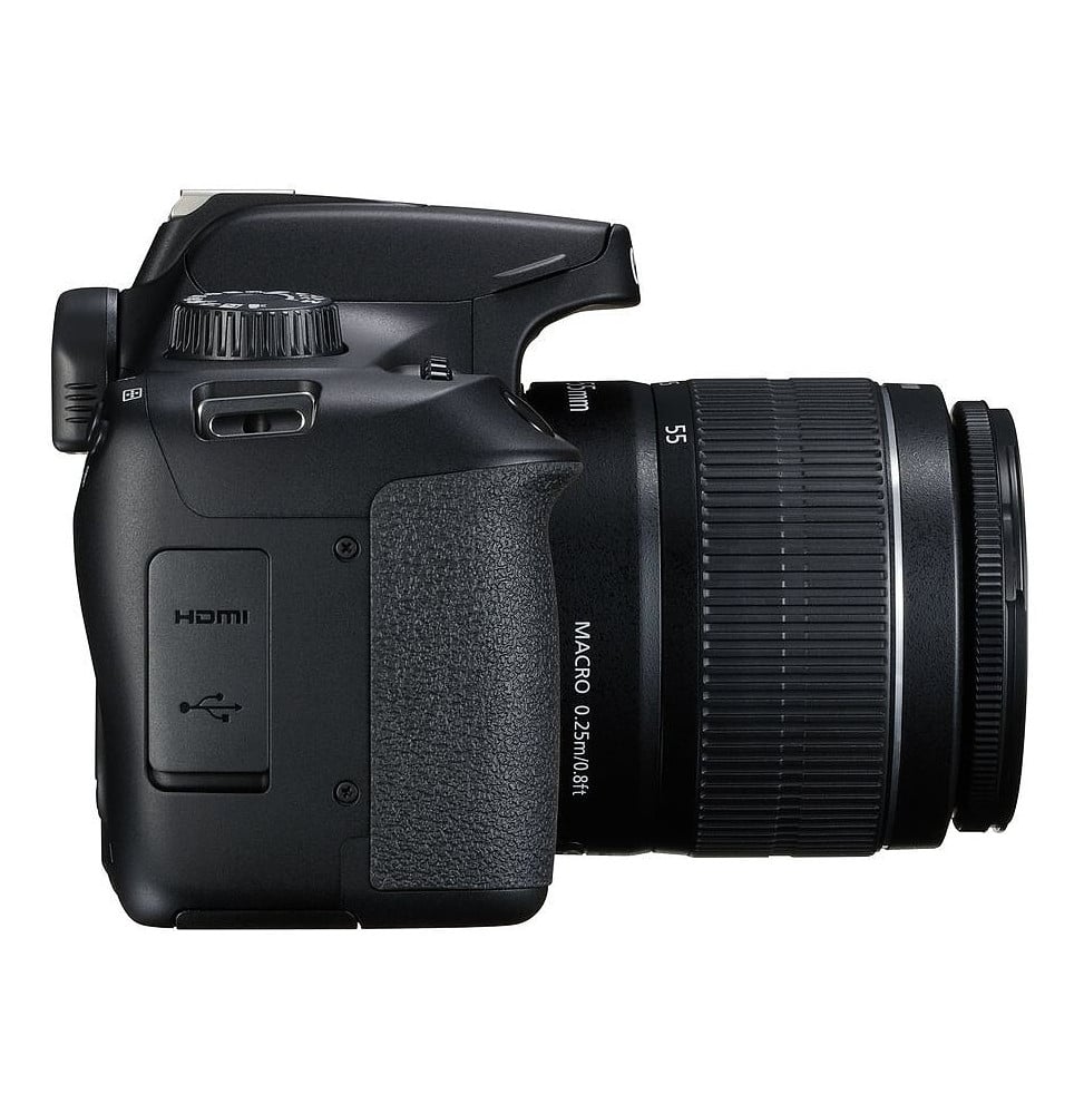 APPAREIL PHOTO REFLEX CANON EOS 4000D + OBJECTIF EF-S 18-55MM III (3011C003AA)