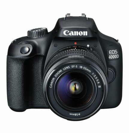 APPAREIL PHOTO REFLEX CANON EOS 4000D + OBJECTIF EF-S 18-55MM III (3011C003AA)