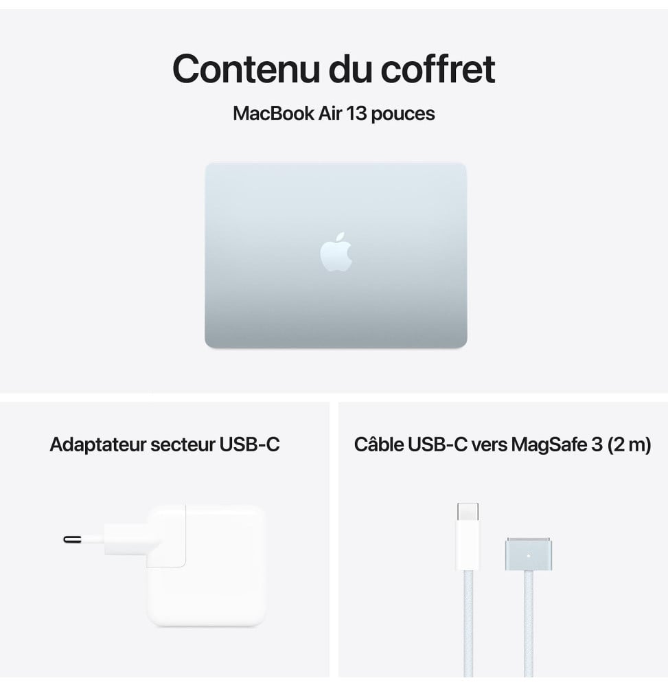 Apple MacBook Air M4 13 pouces (MC6T4)
