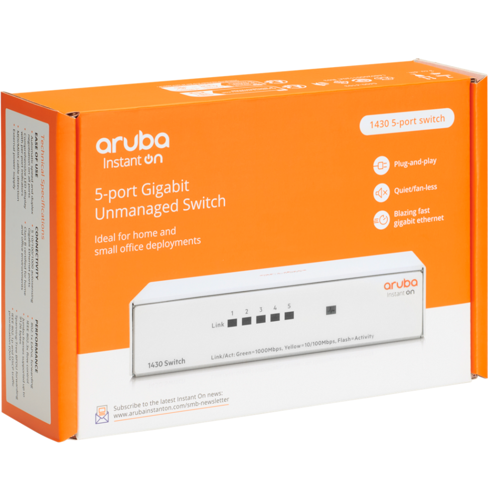 SWITCH ARUBA INSTANT ON 1430 5G (R8R44A)