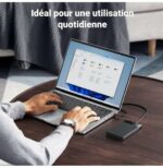 BOITIER EXTERNE UGREEN USB-C VERS USB-A SATA 2,5" (50743) – Image 6