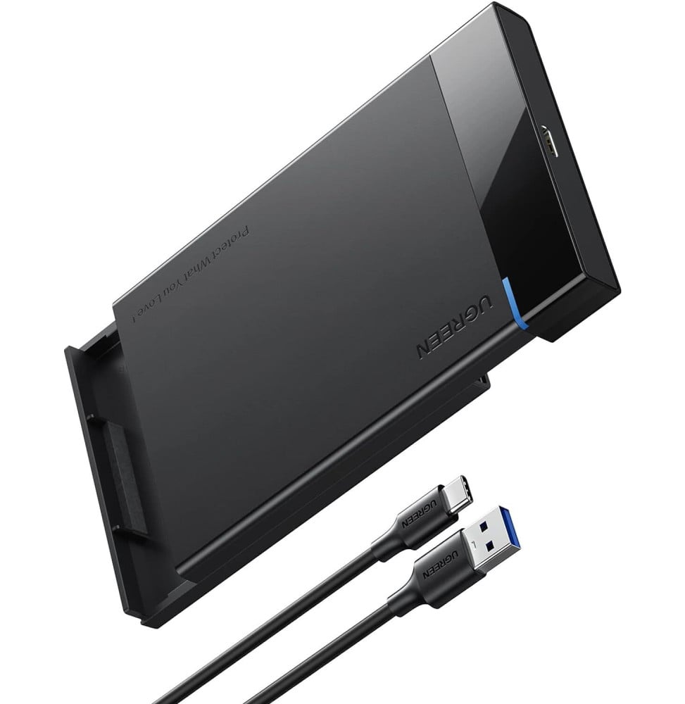 BOITIER EXTERNE UGREEN USB-C VERS USB-A SATA 2,5" (50743)