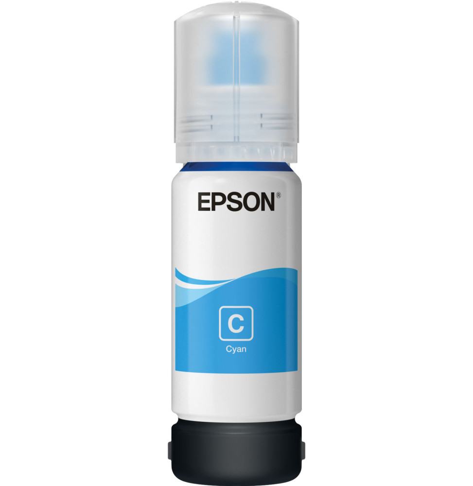 EPSON 101 CYAN - BOUTEILLE D'ENCRE EPSON ECOTANK D'ORIGINE (C13T03V24A)