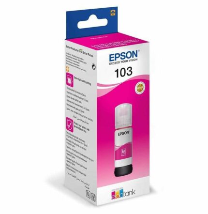 EPSON 103 MAGENTA - BOUTEILLE D'ENCRE EPSON ECOTANK D'ORIGINE (C13T00S34A)