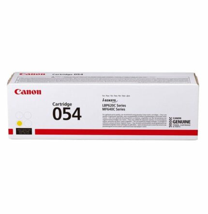 CANON 054 JAUNE - TONER CANON D'ORIGINE (3021C002AA)