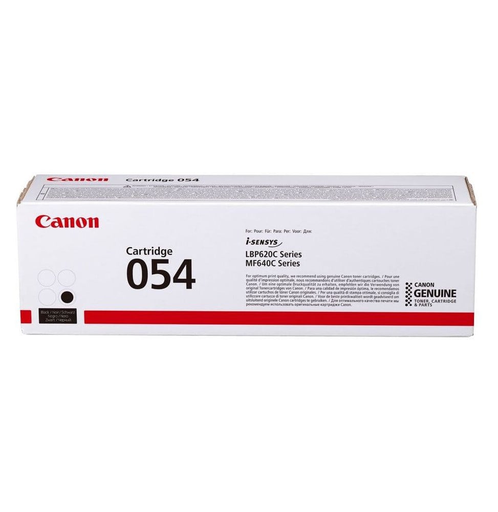 CANON 054 NOIR - TONER CANON D'ORIGINE (3024C002AA)