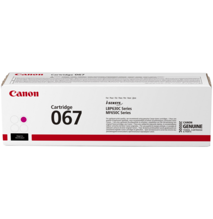 CANON 067 MAGENTA - TONER CANON D'ORIGINE (5100C002AA)