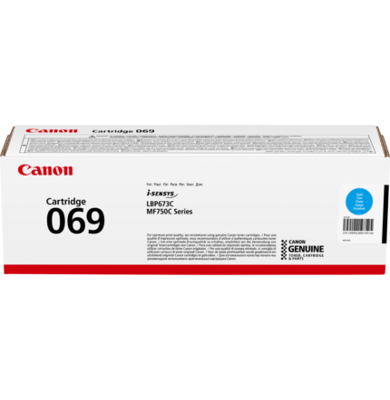 CANON 069 CYAN - TONER CANON D'ORIGINE (5093C002AA)