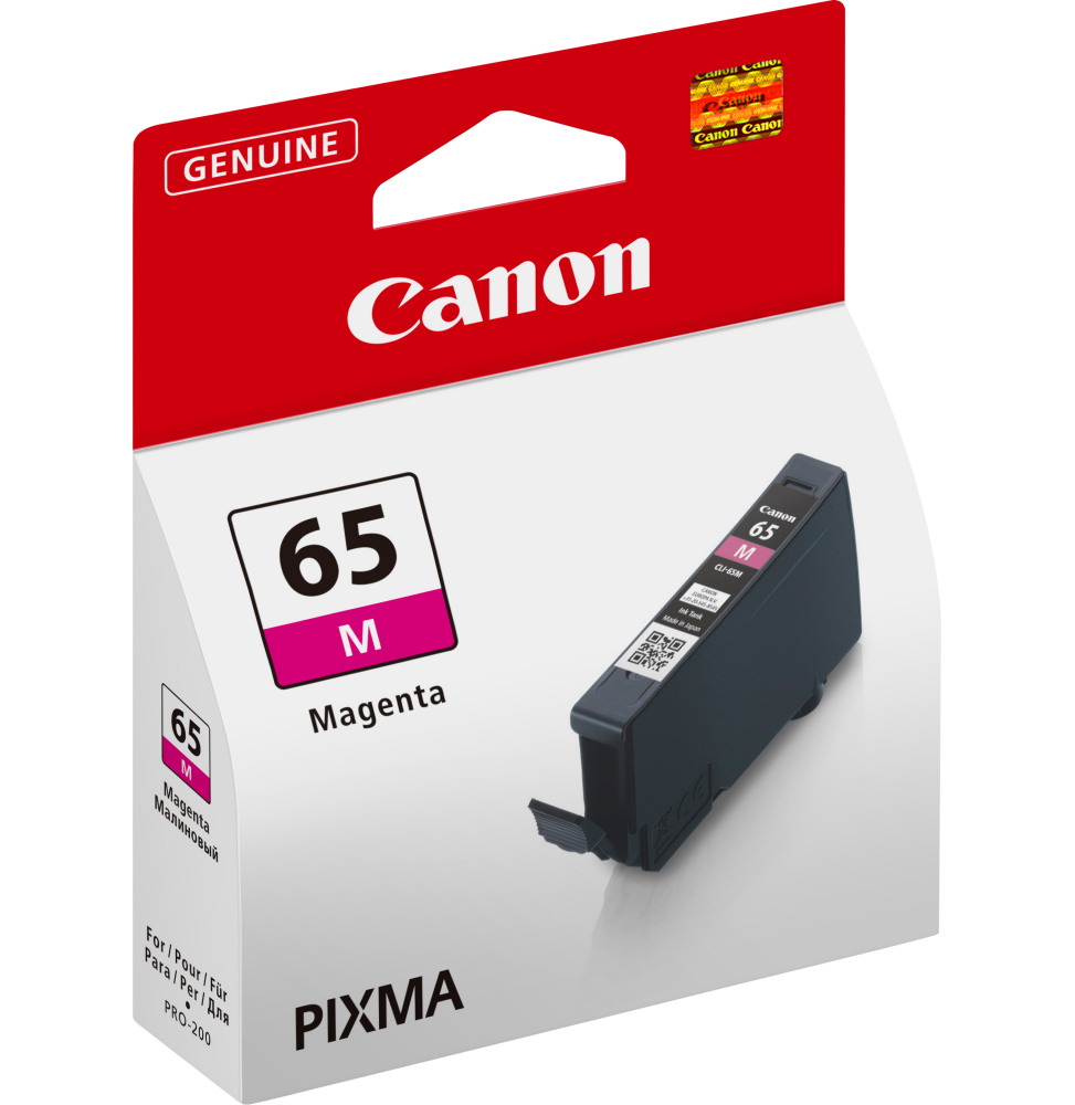 CANON CLI-65M MAGENTA - CARTOUCHE D'ENCRE CANON D'ORIGINE (4217C001AA)