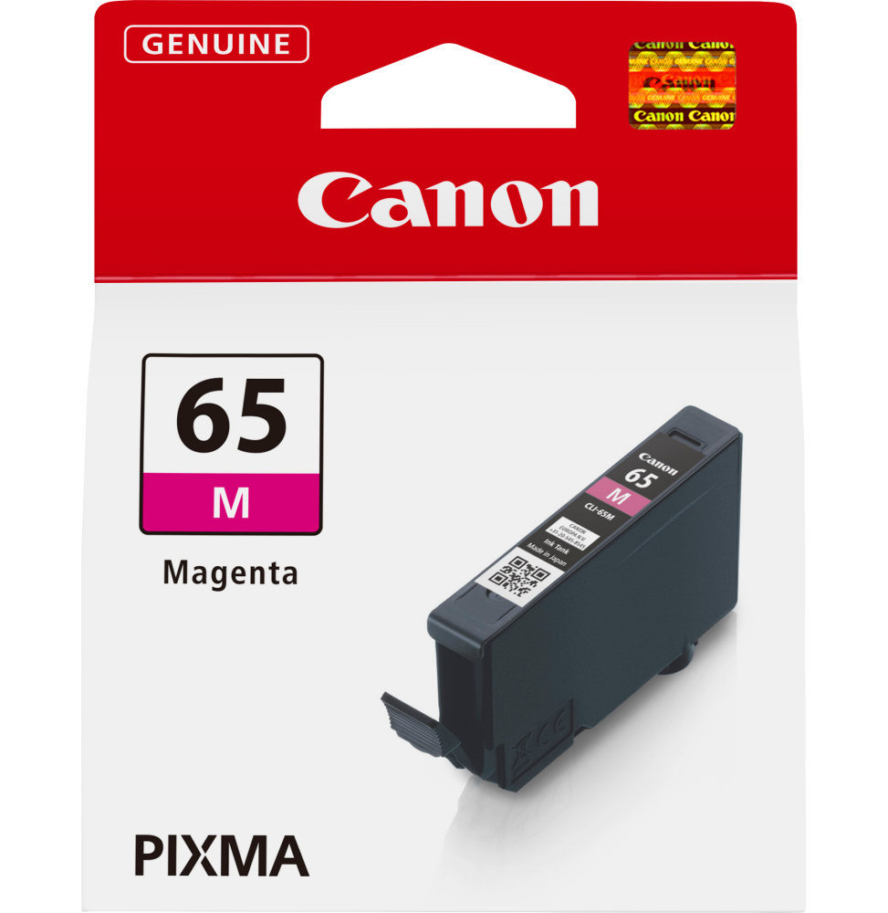 CANON CLI-65M MAGENTA - CARTOUCHE D'ENCRE CANON D'ORIGINE (4217C001AA)