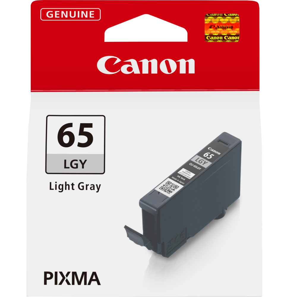 CANON CLI-65LGY GRIS CLAIR - CARTOUCHE D'ENCRE CANON D'ORIGINE (4222C001AA)