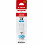 CANON GI-41C CYAN - BOUTEILLE D'ENCRE CANON D'ORIGINE (4543C001AA)