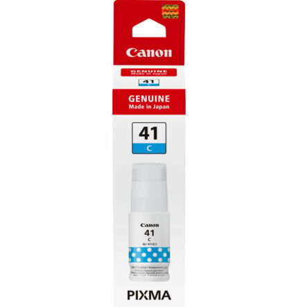 CANON GI-41C CYAN - BOUTEILLE D'ENCRE CANON D'ORIGINE (4543C001AA)