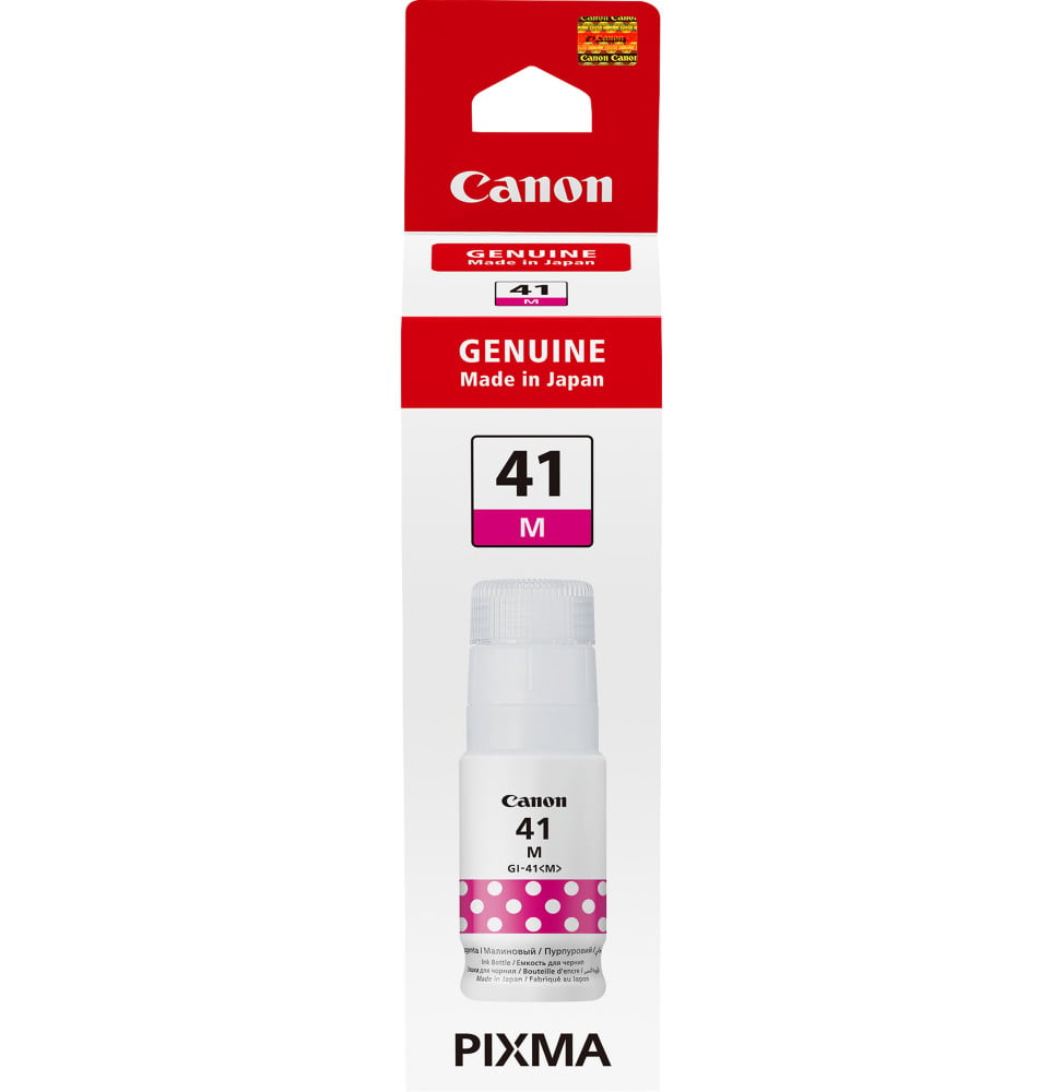 CANON GI-41M MAGENTA - BOUTEILLE D'ENCRE CANON D'ORIGINE (4544C001AA)