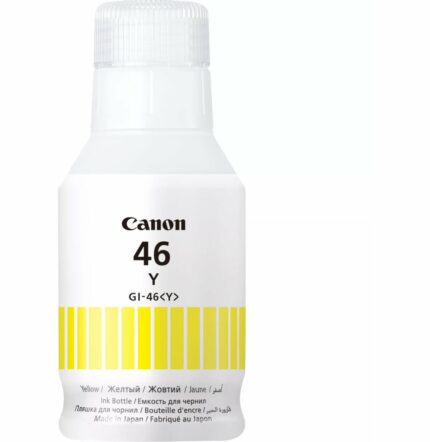 CANON GI-46Y JAUNE - BOUTEILLE D'ENCRE CANON D'ORIGINE (4429C001AB)