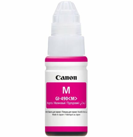 CANON GI-490 M MAGENTA - BOUTEILLE D'ENCRE CANON D'ORIGINE (0665C001AC)