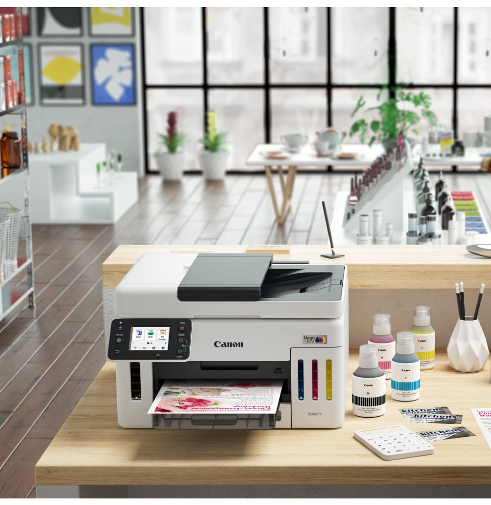 CANON MAXIFY GX6140 IMPRIMANTE MULTIFONCTION À RÉSERVOIRS RECHARGEABLES MEGATANK (6882C009AA)