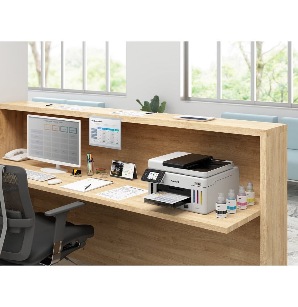 CANON MAXIFY GX6140 IMPRIMANTE MULTIFONCTION À RÉSERVOIRS RECHARGEABLES MEGATANK (6882C009AA)