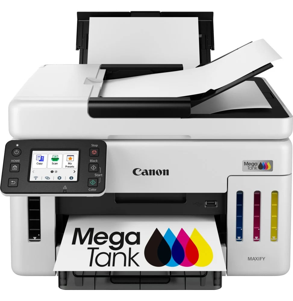 CANON MAXIFY GX6140 IMPRIMANTE MULTIFONCTION À RÉSERVOIRS RECHARGEABLES MEGATANK (6882C009AA)