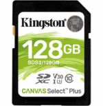 CARTE MÉMOIRE KINGSTON CANVAS SELECT PLUS 128 GO SDXC UHS-I CLASSE 10 (SDS2/128GB) – Image 2