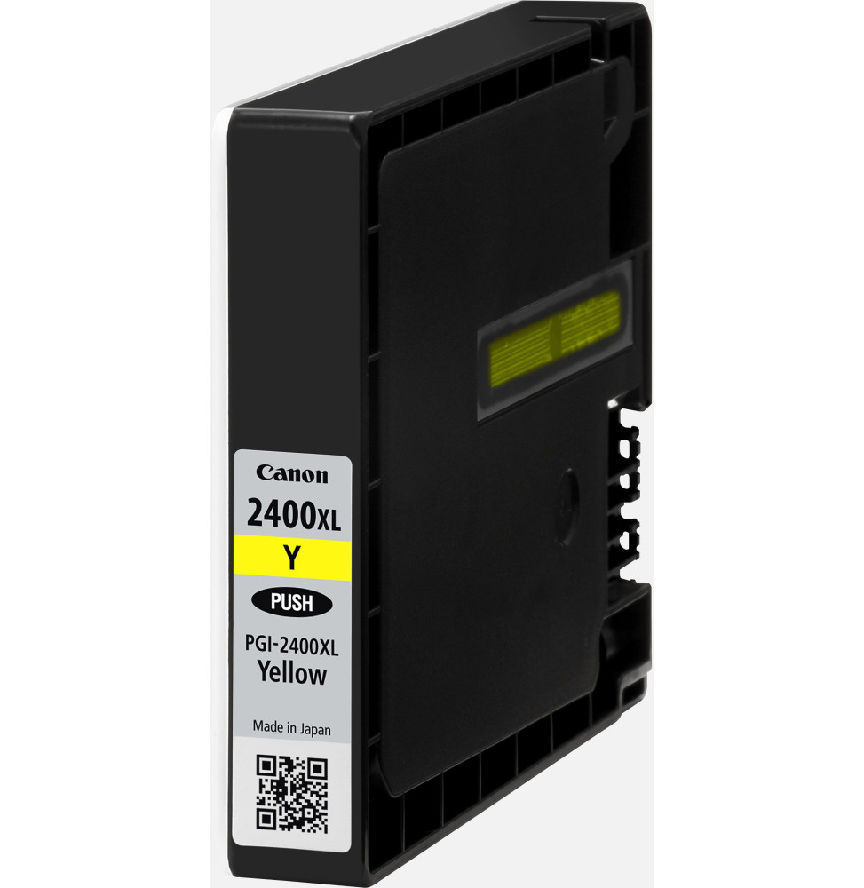 CANON PGI-2400XL Y JAUNE - CARTOUCHE D'ENCRE GRANDE CAPACITÉ CANON D'ORIGINE (9276B001AA)