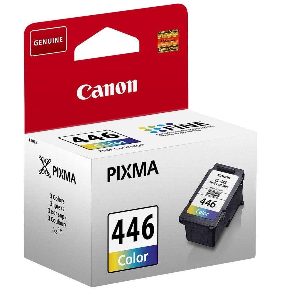 CANON CL-446 COULEUR - CARTOUCHE D'ENCRE CANON D'ORIGINE (8285B001AA)