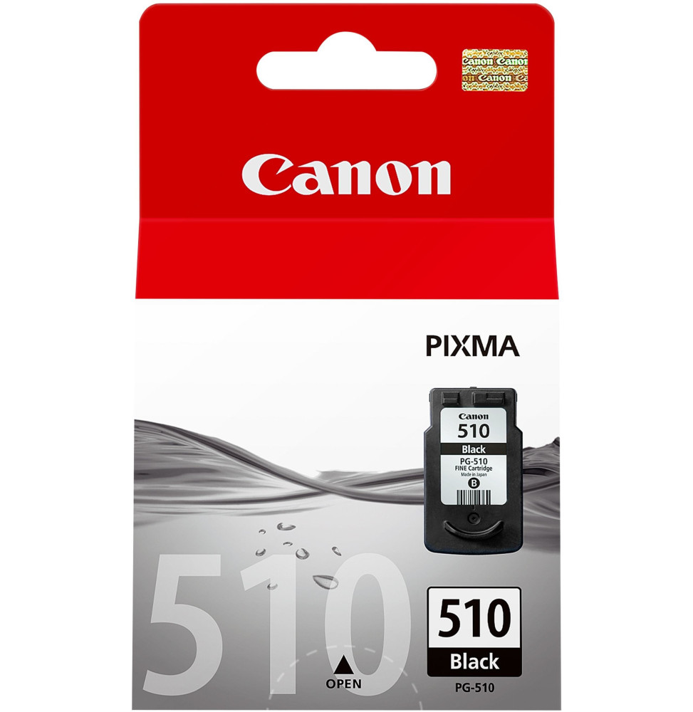CANON PG-510 NOIR - CARTOUCHE D'ENCRE CANON D'ORIGINE (2970B007AB)