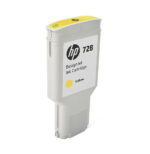 HP 728 JAUNE - CARTOUCHE D'ENCRE HP D'ORIGINE (F9K15A) – Image 2