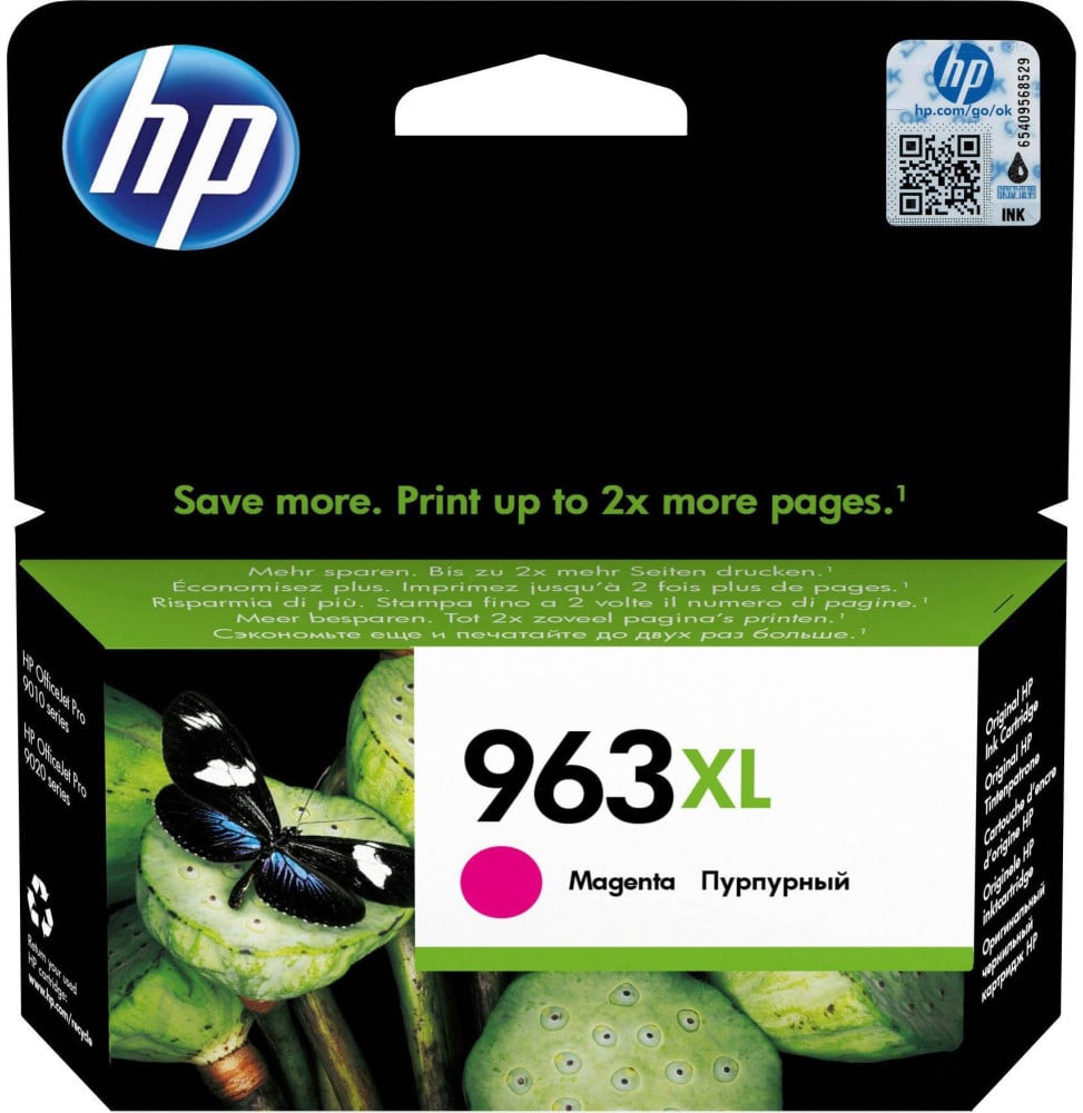 CARTOUCHE D'ENCRE HP 963XL MAGENTA (3JA28AE)