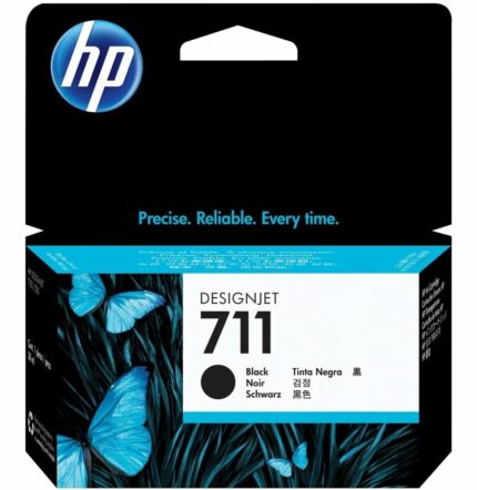 HP 711 NOIR - CARTOUCHE D'ENCRE HP D'ORIGINE (CZ133A)