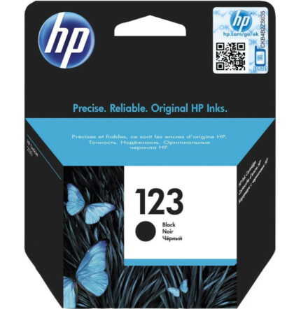 HP 123 NOIR - CARTOUCHE D'ENCRE HP D'ORIGINE (F6V17AE)
