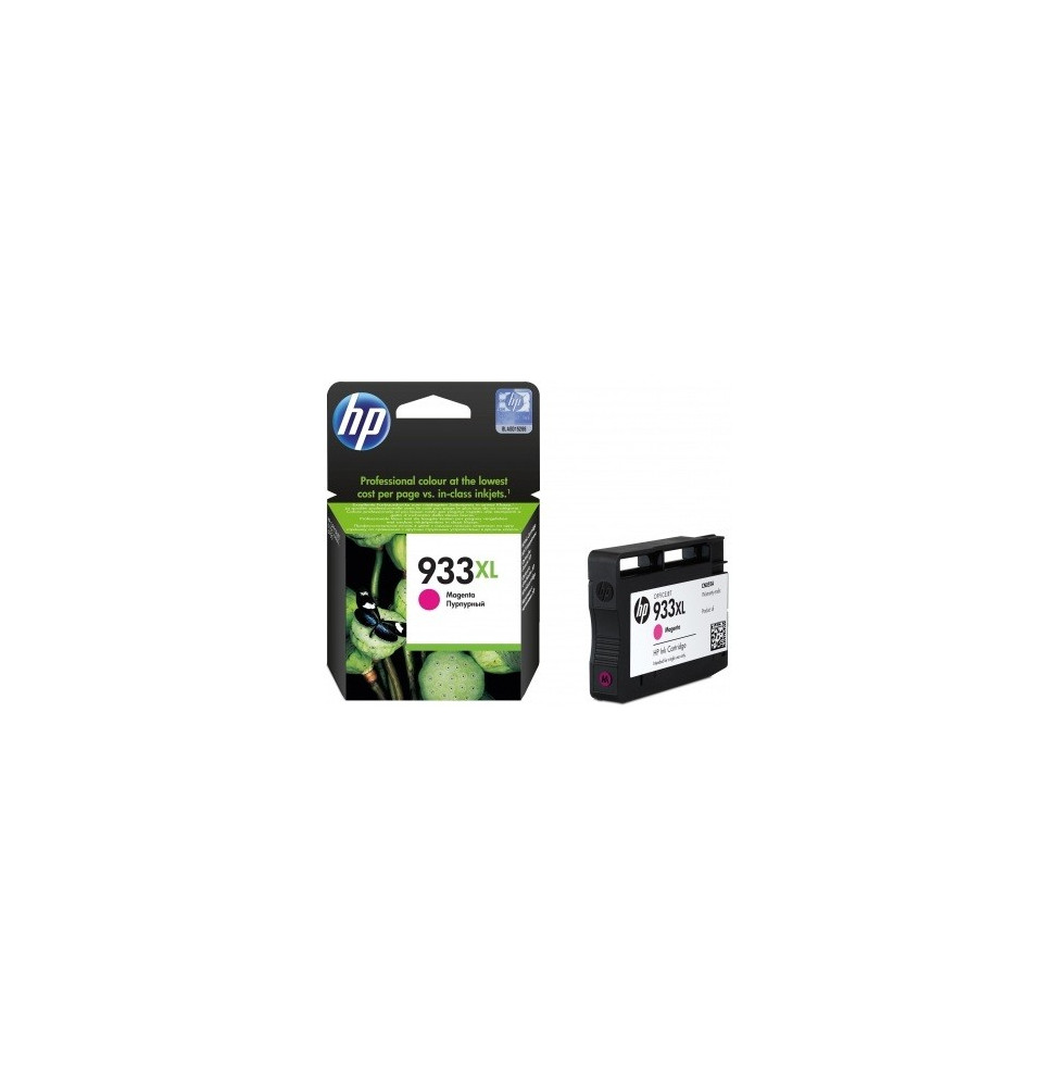 HP 933XL MAGENTA - CARTOUCHE D'ENCRE GRANDE CAPACITÉ HP D'ORIGINE (CN055AE)