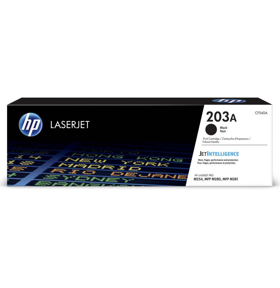 HP 203A NOIR (CF540A) - TONER HP LASERJET D'ORIGINE