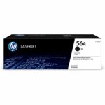 HP 56A NOIR (CF256A) - TONER HP LASERJET D'ORIGINE