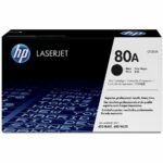 HP 80A NOIR (CF280A) - TONER HP LASERJET D'ORIGINE