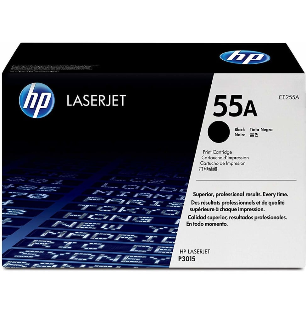 HP 55A NOIR (CE255A) - TONER HP LASERJET D'ORIGINE