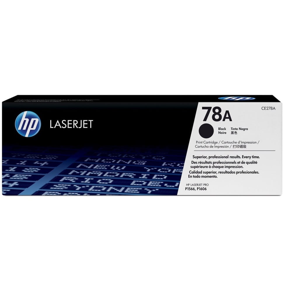 HP 78A NOIR (CE278A) - TONER HP LASERJET D'ORIGINE