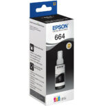 EPSON 664 BK (T6641) NOIR - BOUTEILLE D'ENCRE EPSON D'ORIGINE (C13T66414A) – Image 2